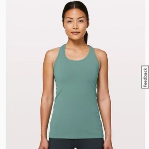 Racerback tank top Nulu Frosted Pine